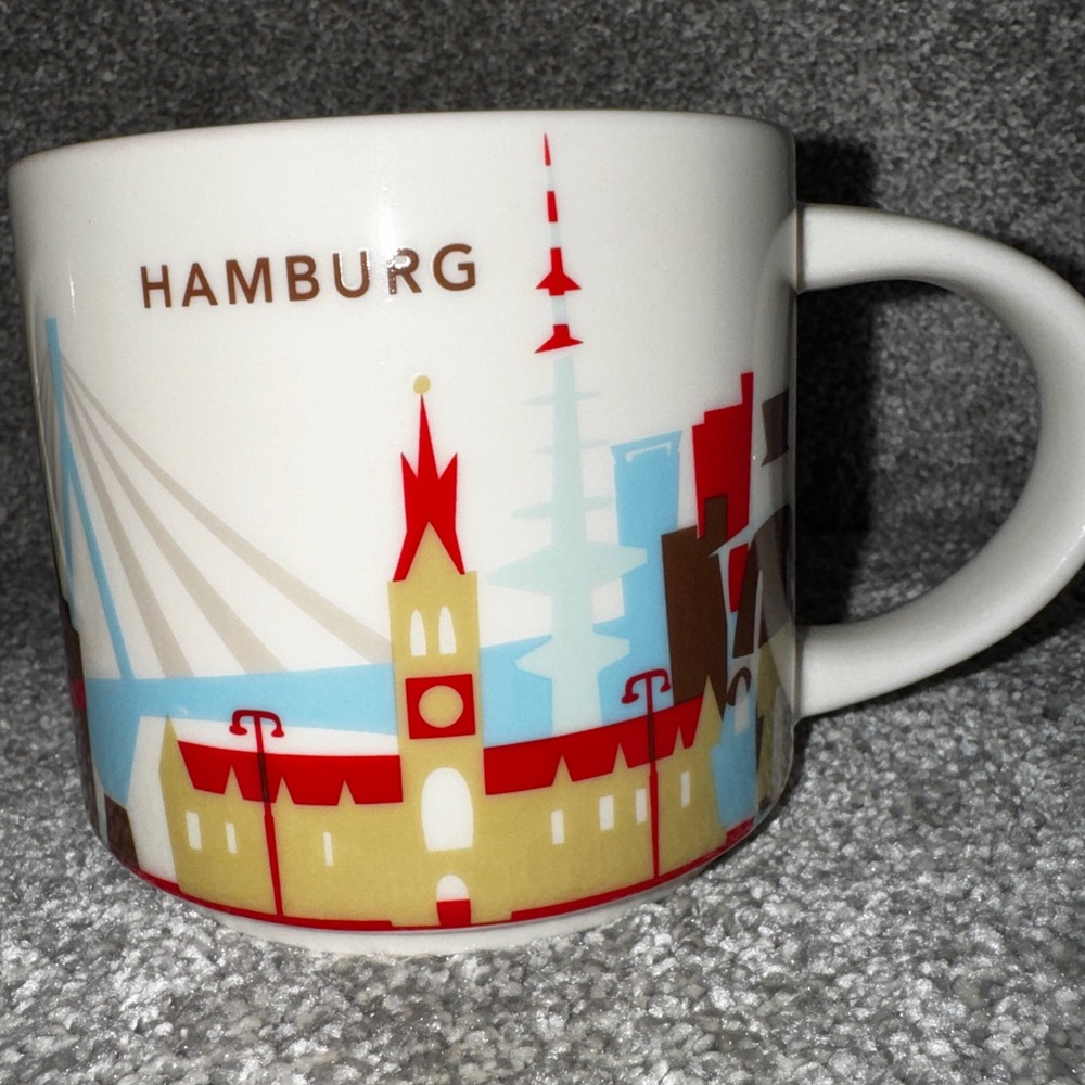 Starbucks Collectible Coffee Mug “Hamburg”